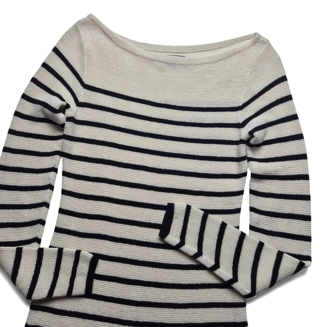 [S] 폴로 랄프로렌 보트넥 린넨 스트라이프 원피스 상품이미지1