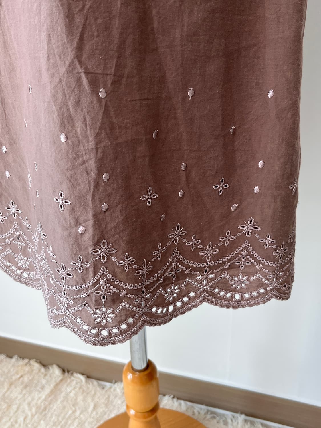 Emilyan 브라운핑크 원피스 상품이미지4