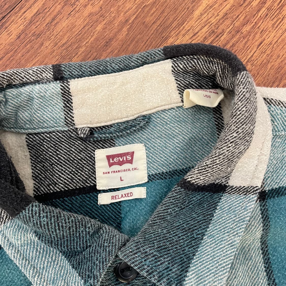 리바이스 체크 플란넬 셔츠 상품이미지3