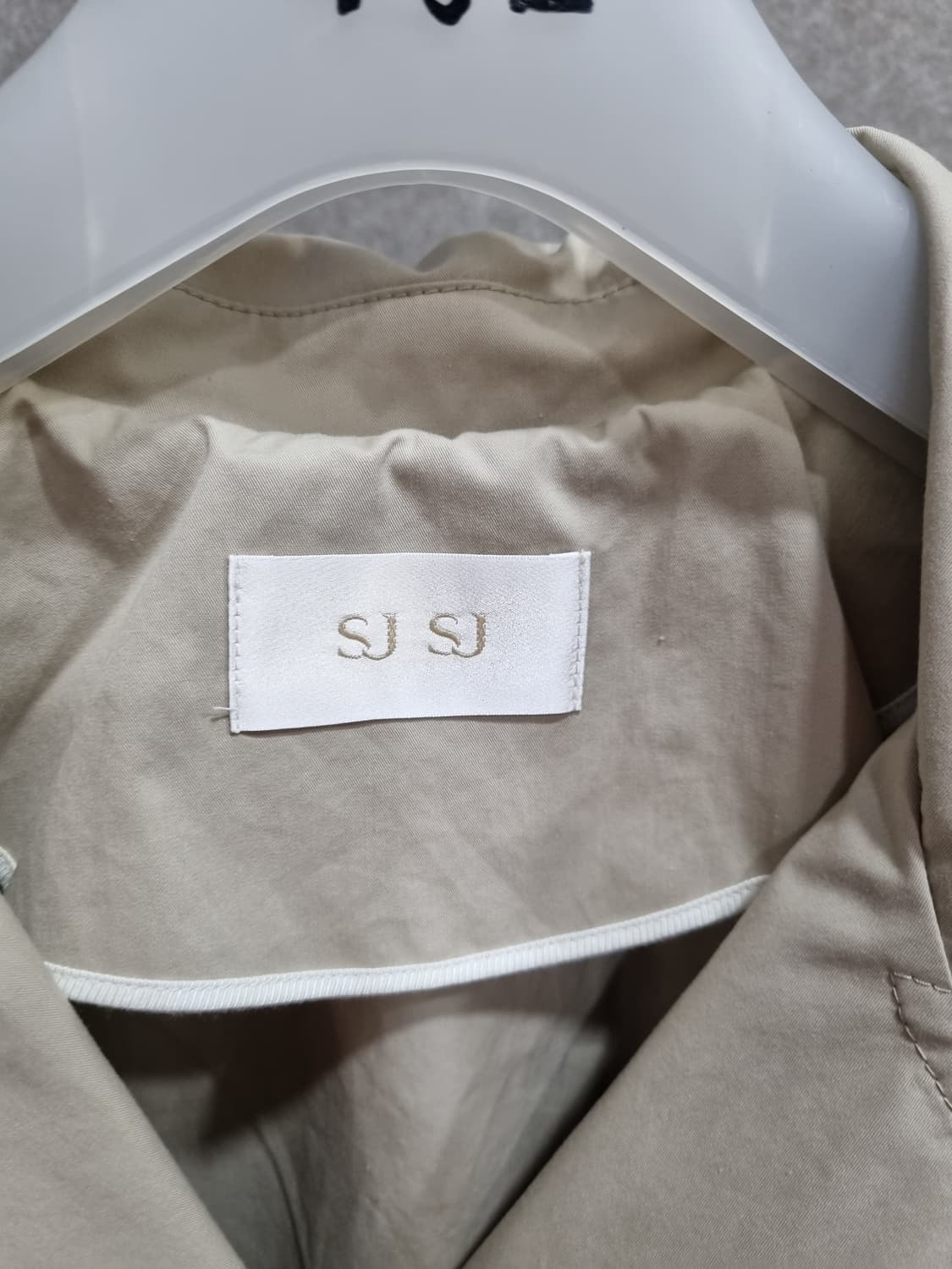 여성 55size SJSJ 트렌치 자켓 상품이미지4