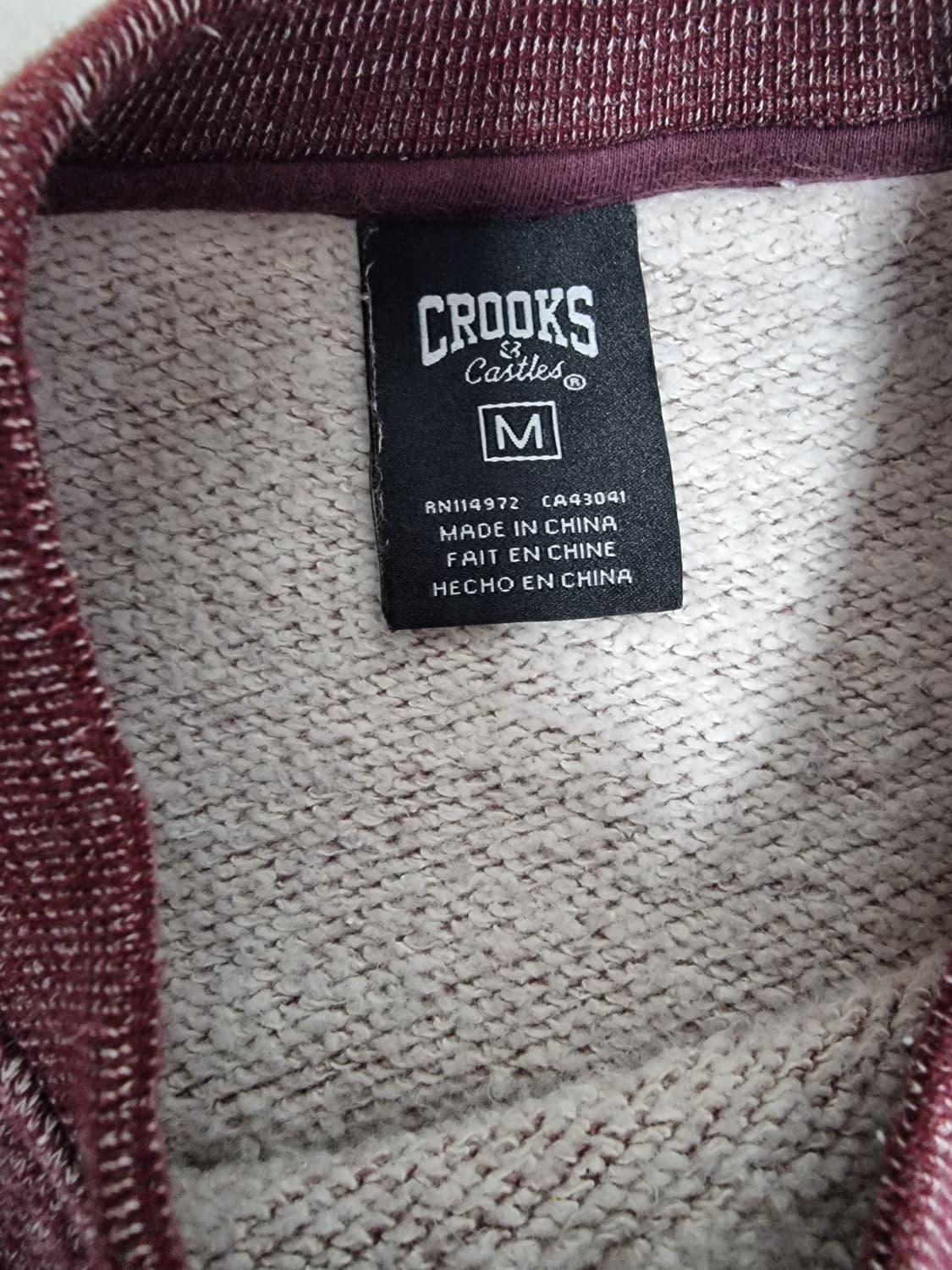 Crooks & castle 맨투맨 상품이미지3