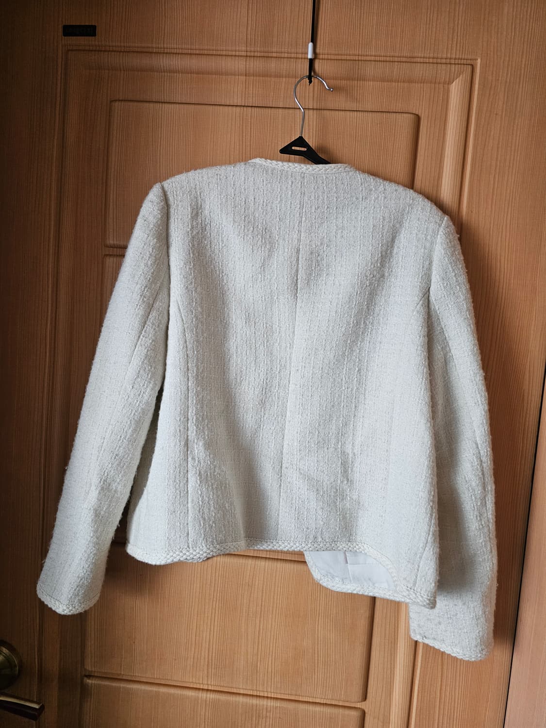 로엠 아이보리 트위드 자켓 상품이미지2