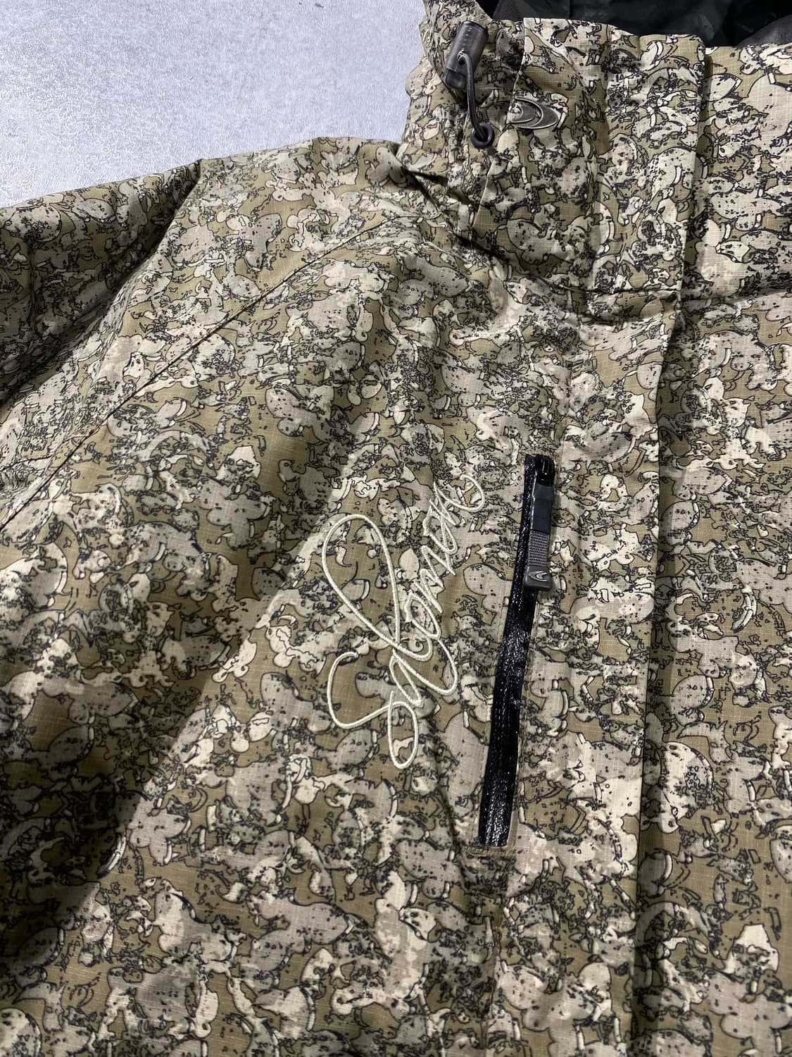 [L] Salomon 살로몬 립스탑 나일론 카모플라쥬 윈드자켓 상품이미지3