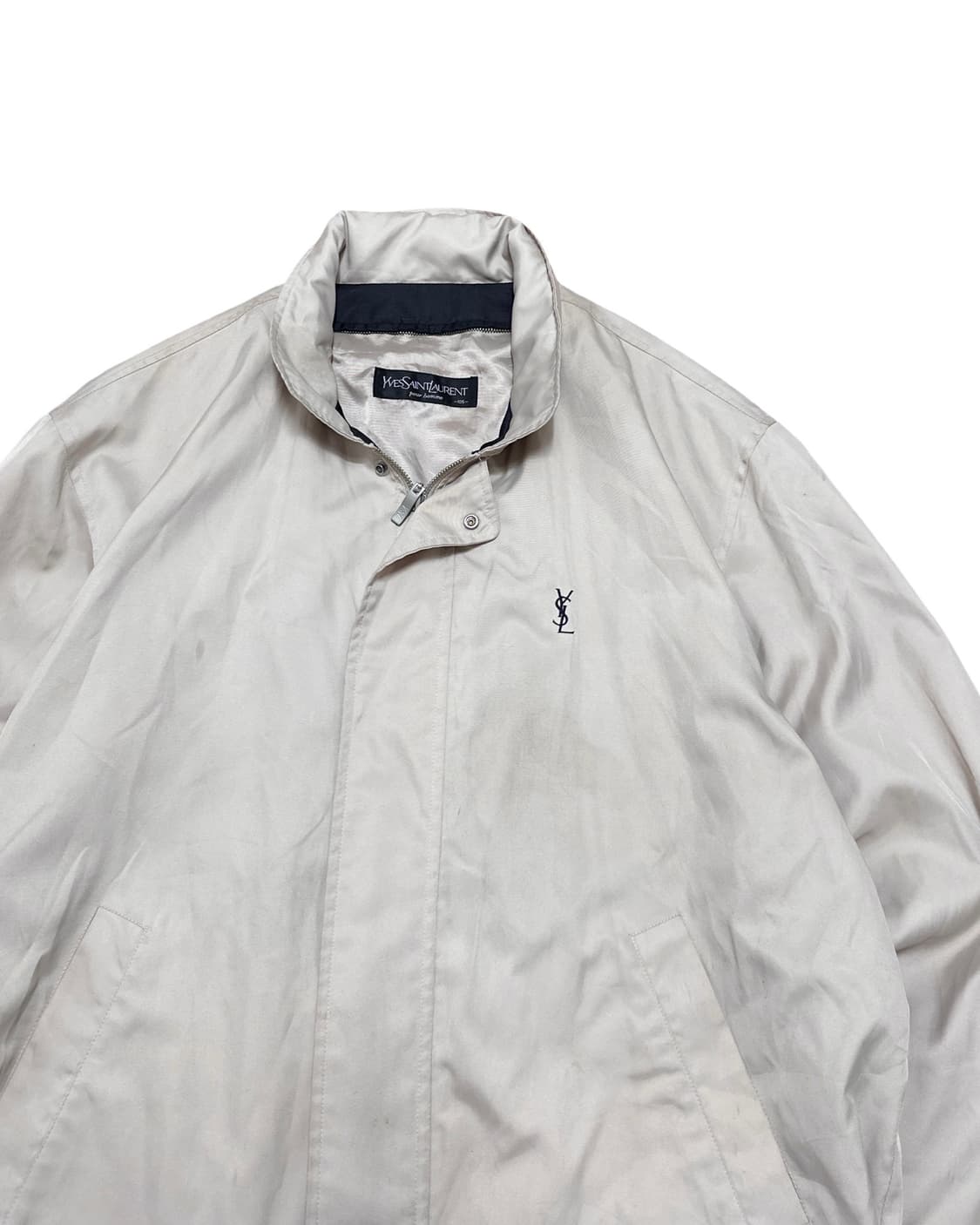 YSL 입생로랑 베이지 블루종 자켓 상품이미지2