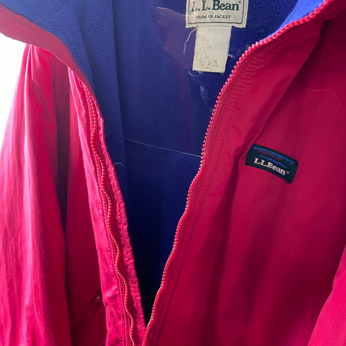 90s 엘엘빈 나일론 웜업자켓 상품이미지6