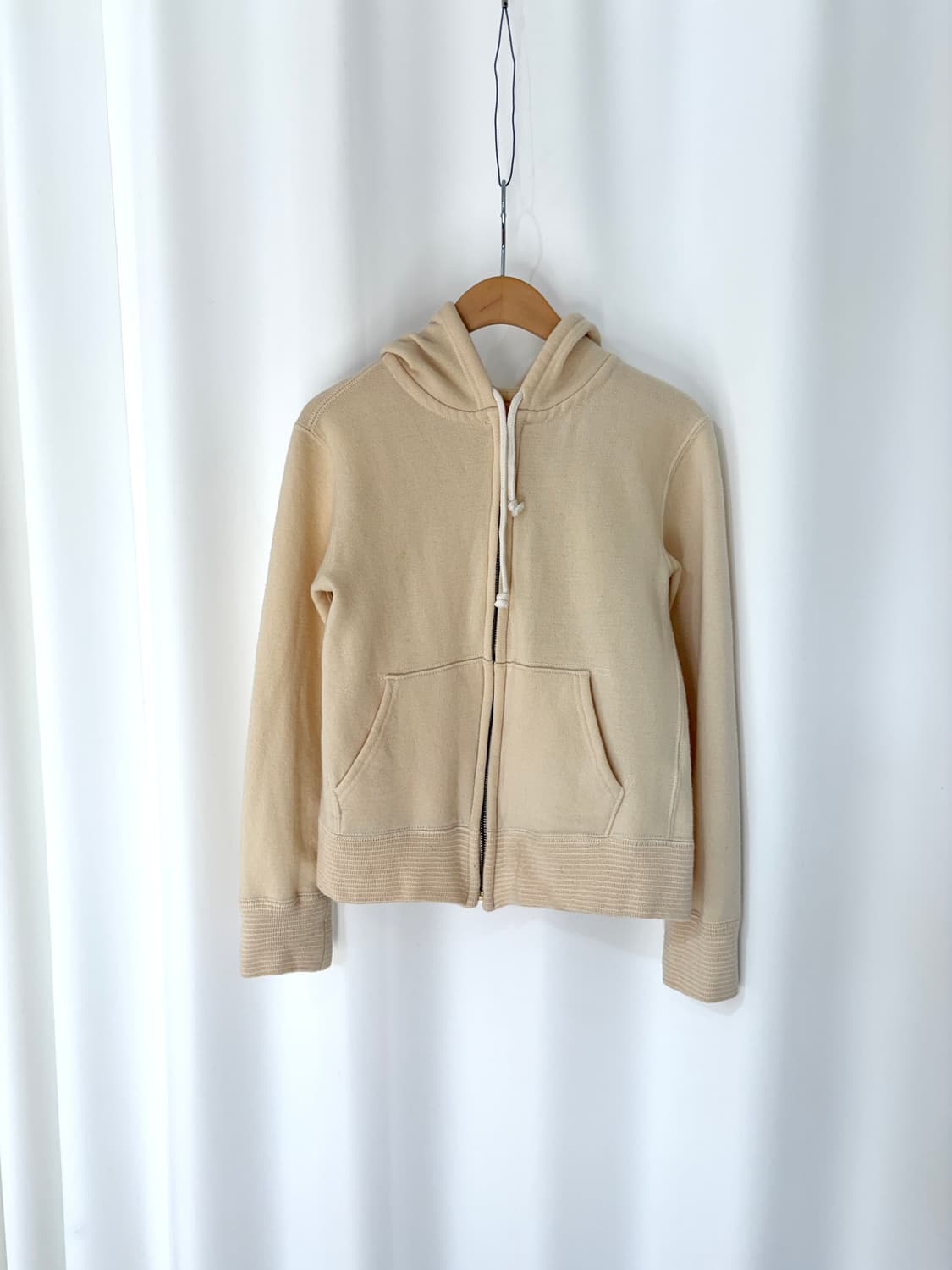 ADAM ET ROPE wool hood zip up 상품이미지1