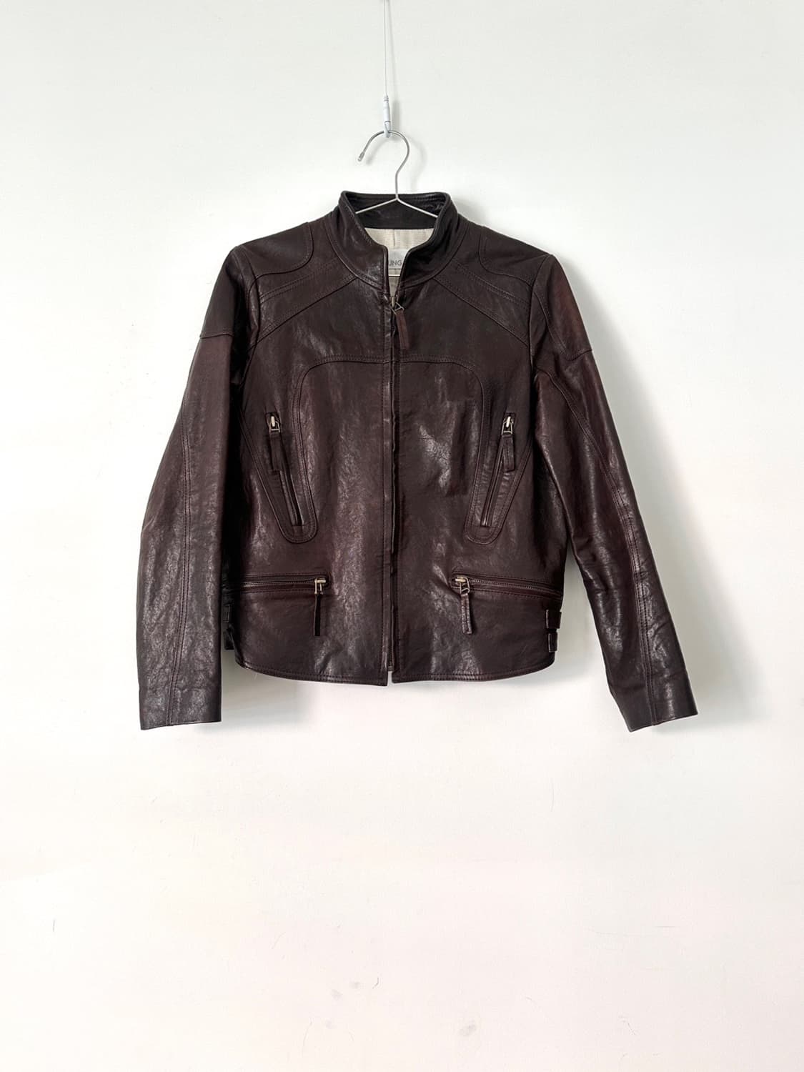 SON JUNG WAN 2 buckle leather jacket  상품이미지1