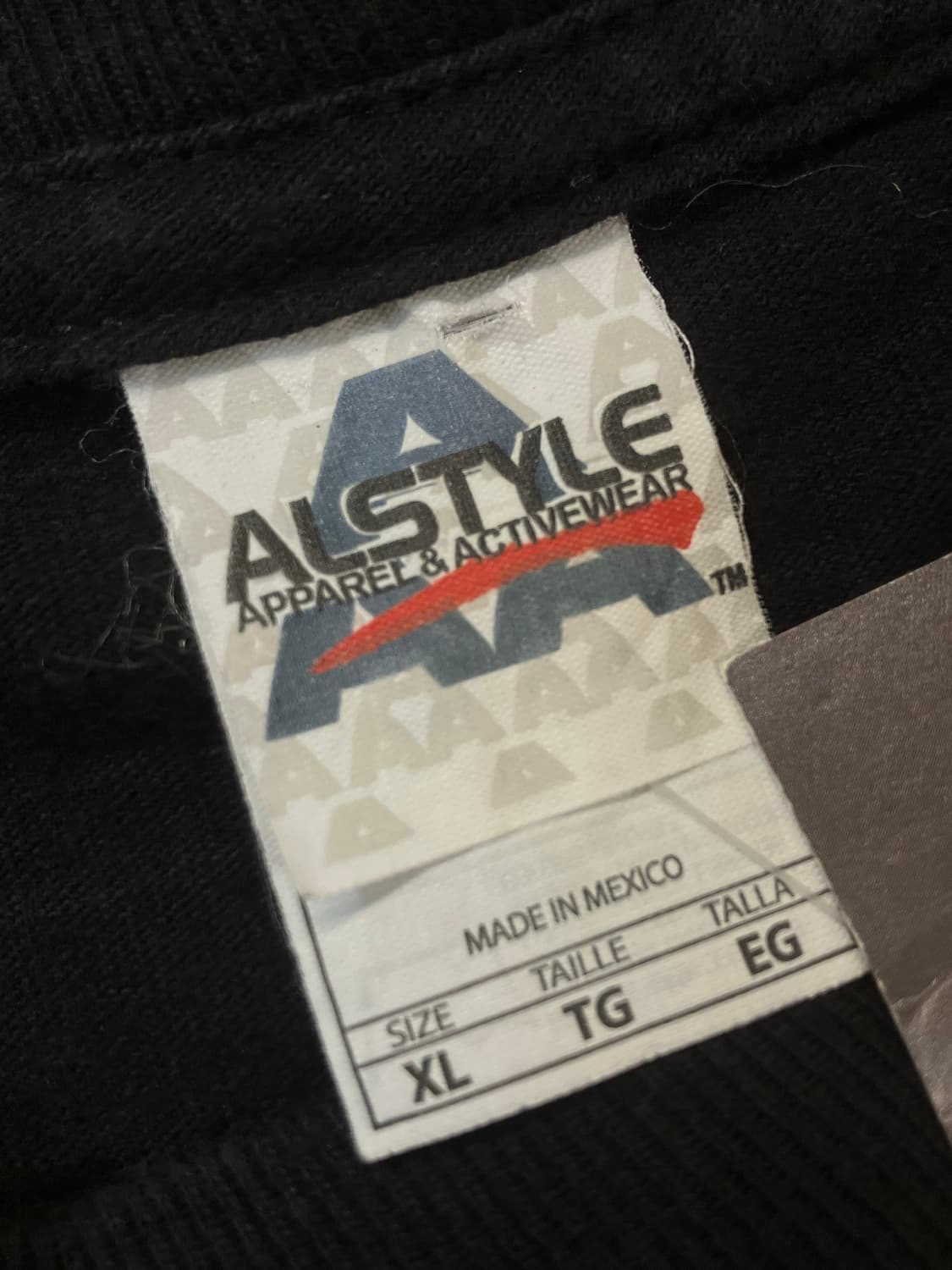 ALSTYLE 반팔 블랙 XL #csz3205 상품이미지3