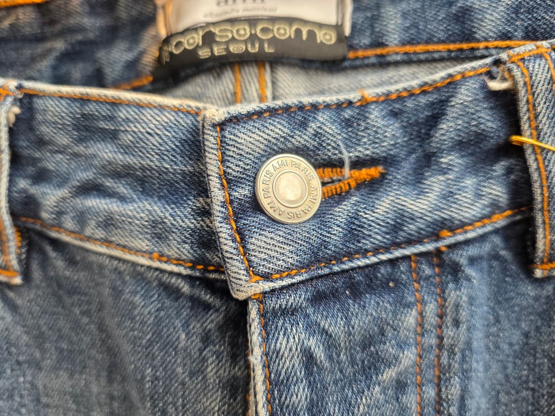 아미 정품 데님팬츠 상품이미지2