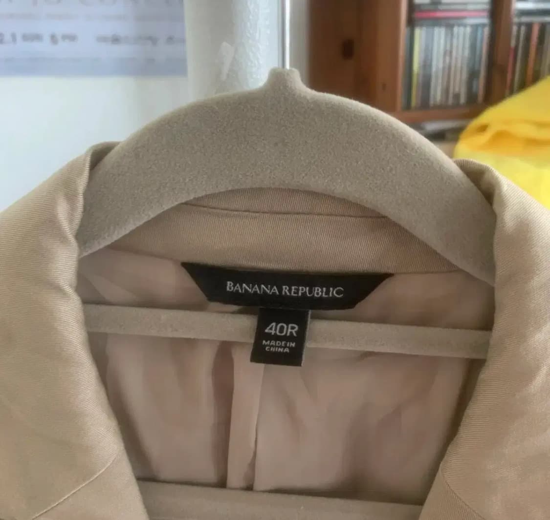 바나나리퍼블릭 베이지 자켓 100 상품이미지3