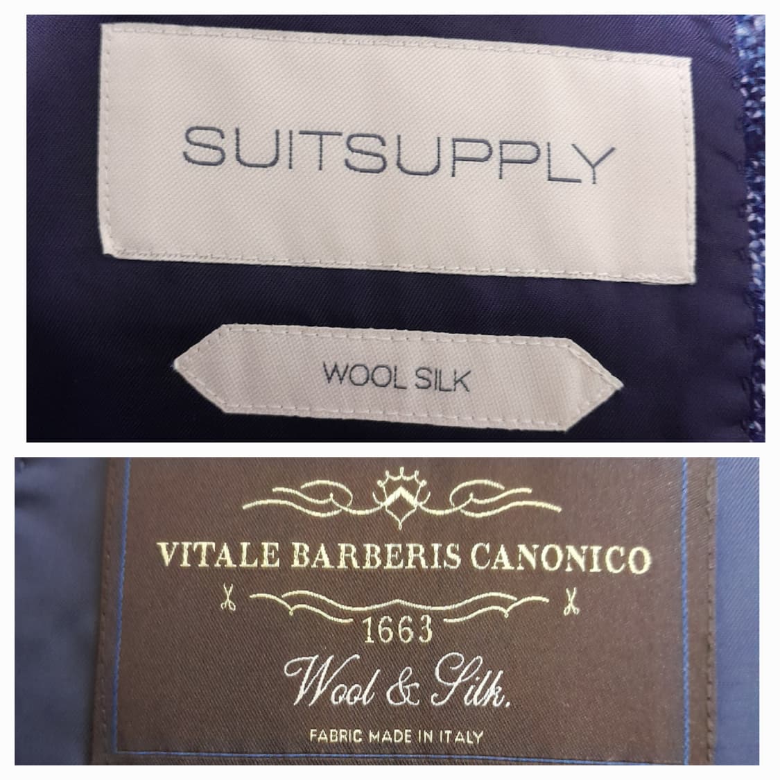 수트서플라이 까노니코 울실크 트위드 블레이져 50/100 상품이미지8