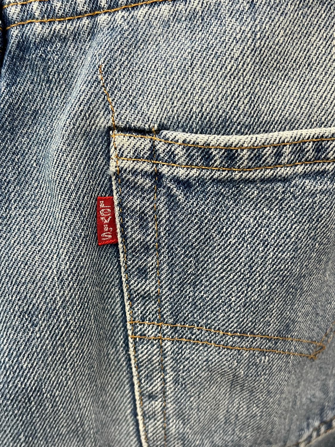 Levi's 501 70's 66후기 데님 상품이미지5