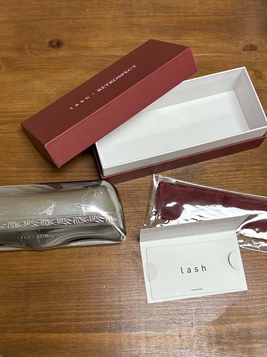 래쉬 클리프트 46사이즈 블랙 안경 상품이미지5