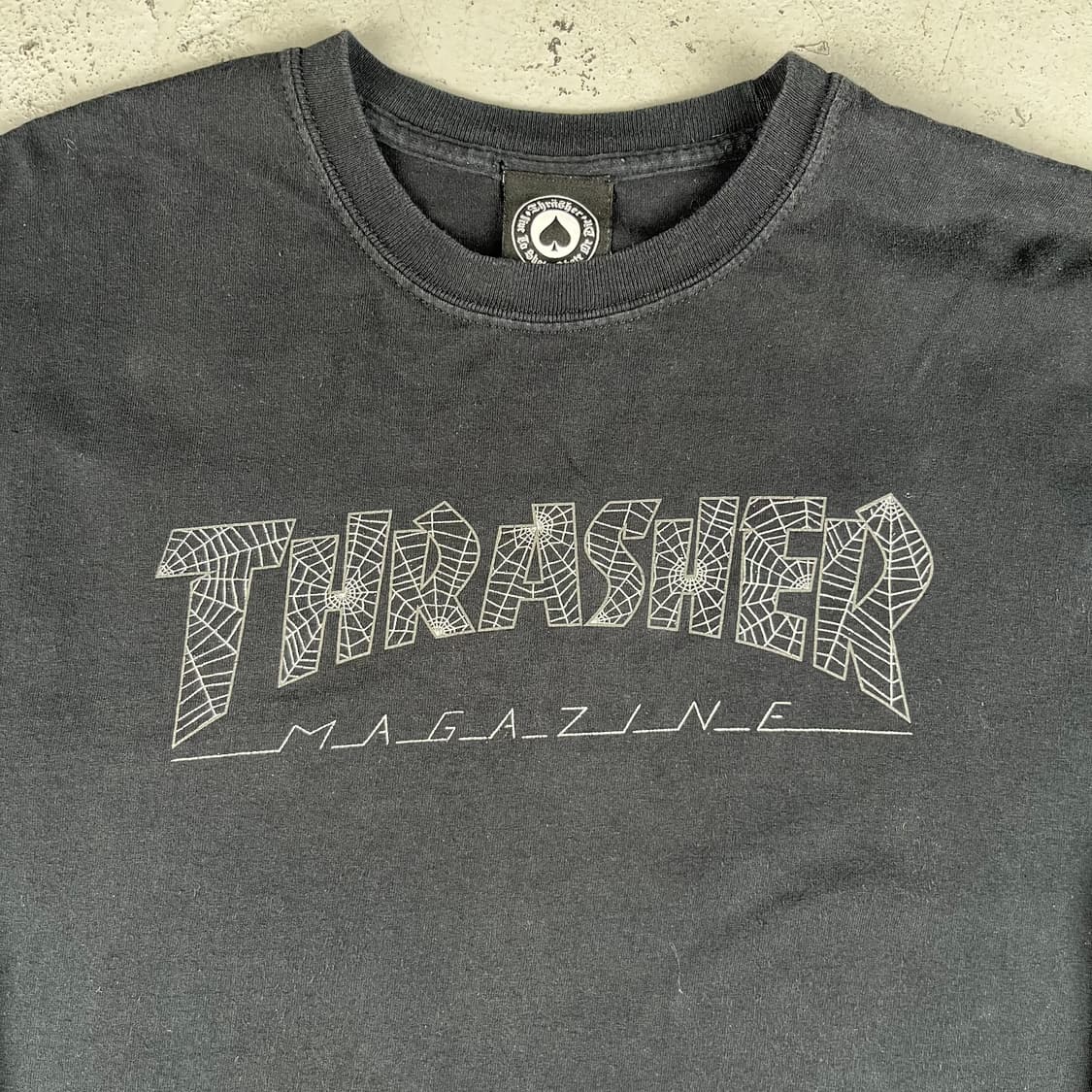 Thrasher Magazine 스파이더웹 긴팔티 상품이미지4