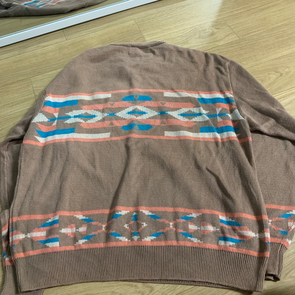 100)Pendleton 펜들턴 빈티지 면 니트 상품이미지2
