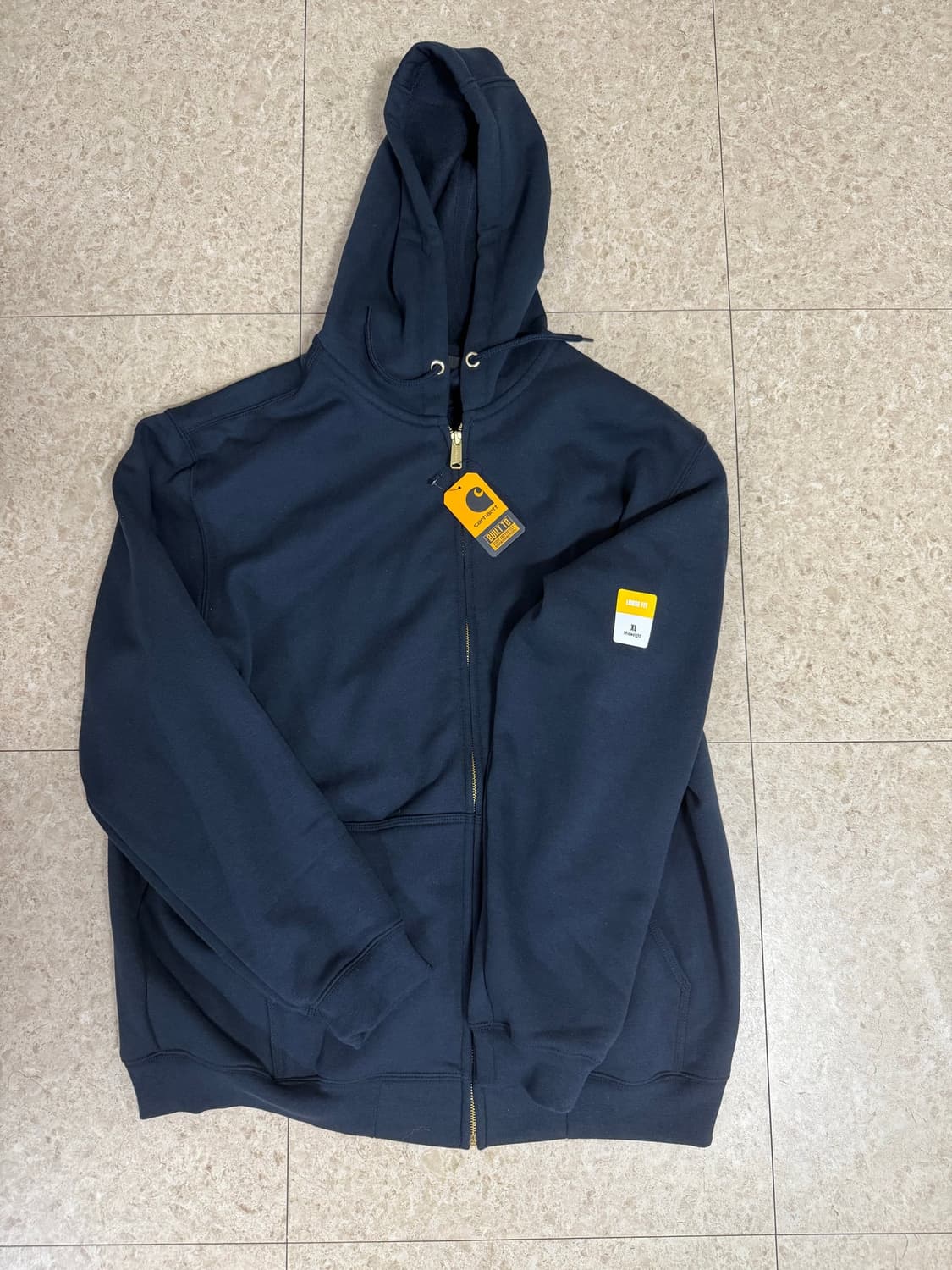 칼하트 후드집업 네이비 XL 상품이미지1