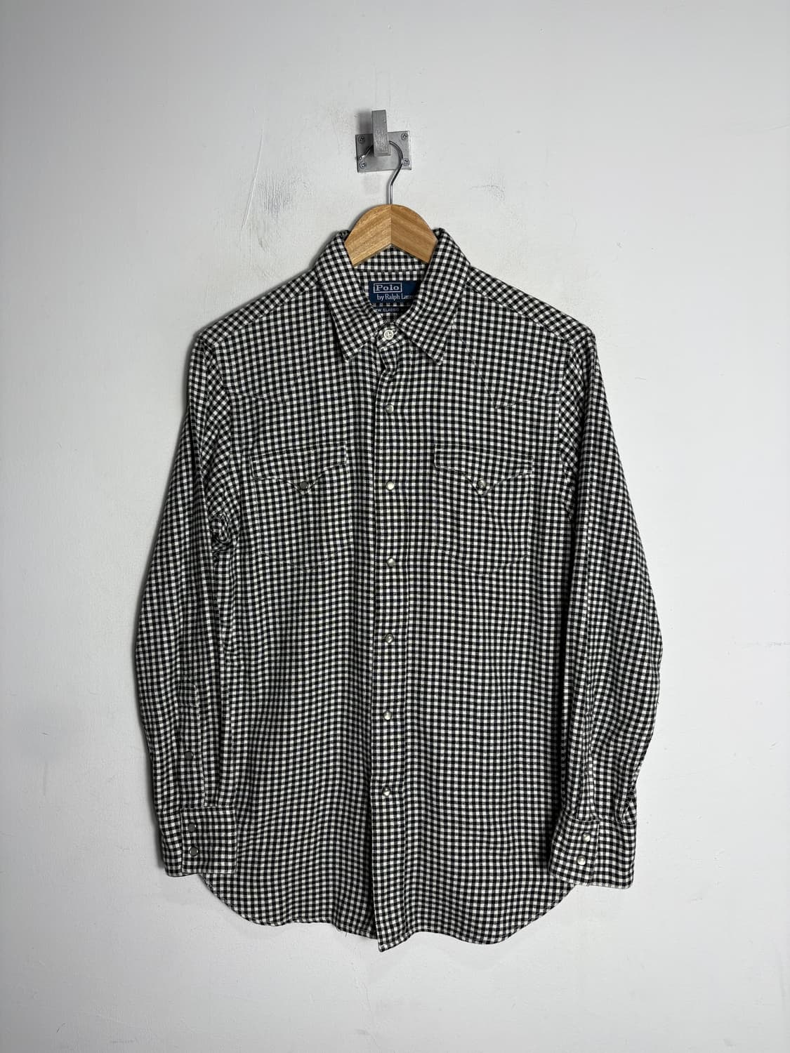 폴로 웨스턴 체크 셔츠 상품이미지2