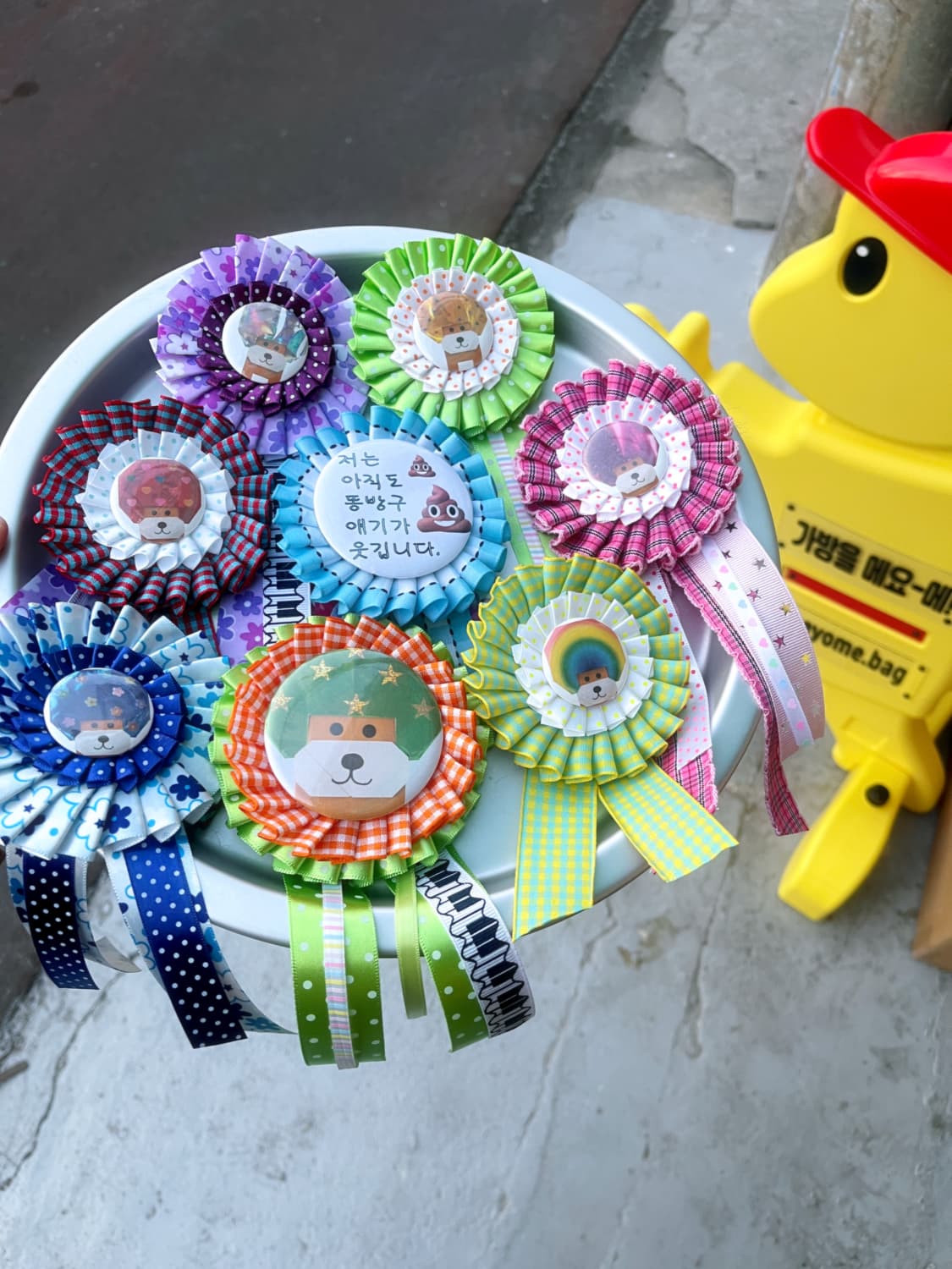 🌈 아프로켄 무지개 머리 로제트 상품이미지9