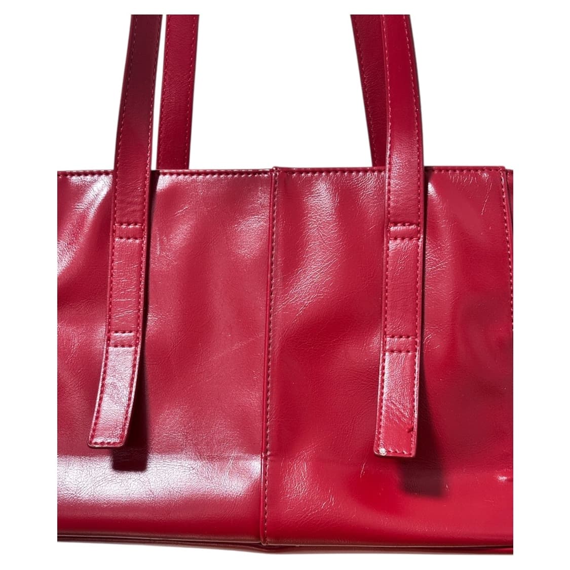 스퀘어라인 마리오 숄더백 크랙 레드 상품이미지7