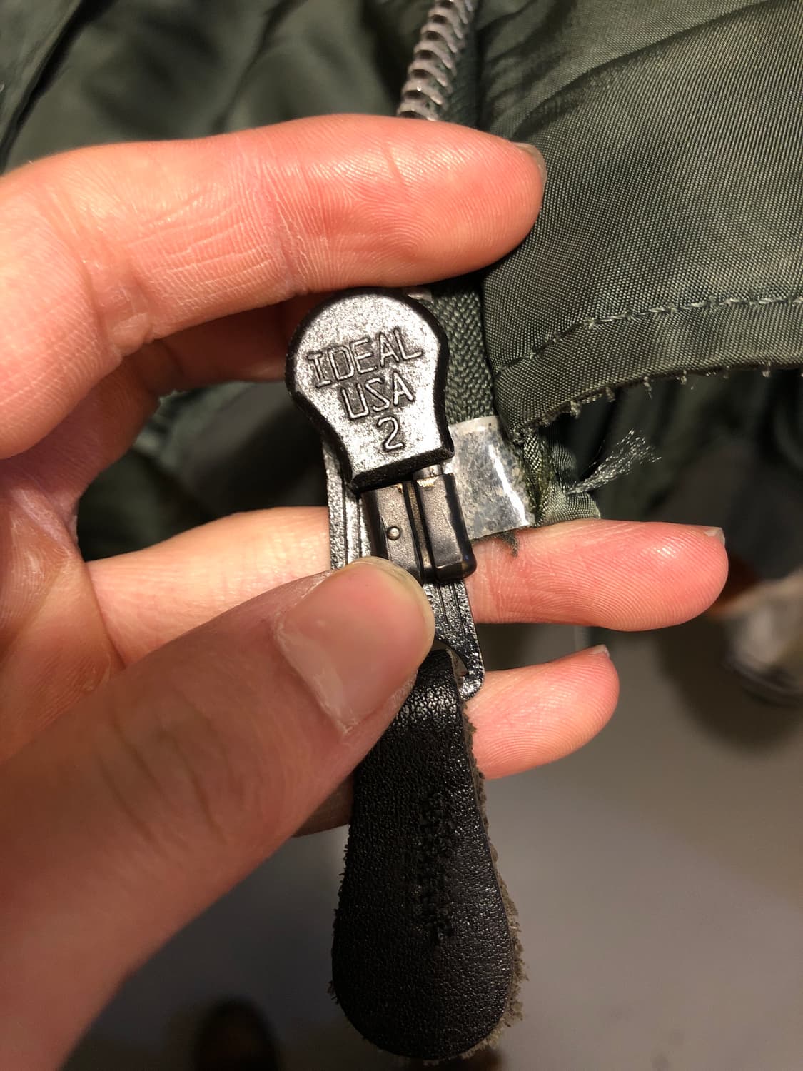 90s 알파인더스트리 USA 미제 Ma1 플라이트 자켓 상품이미지6