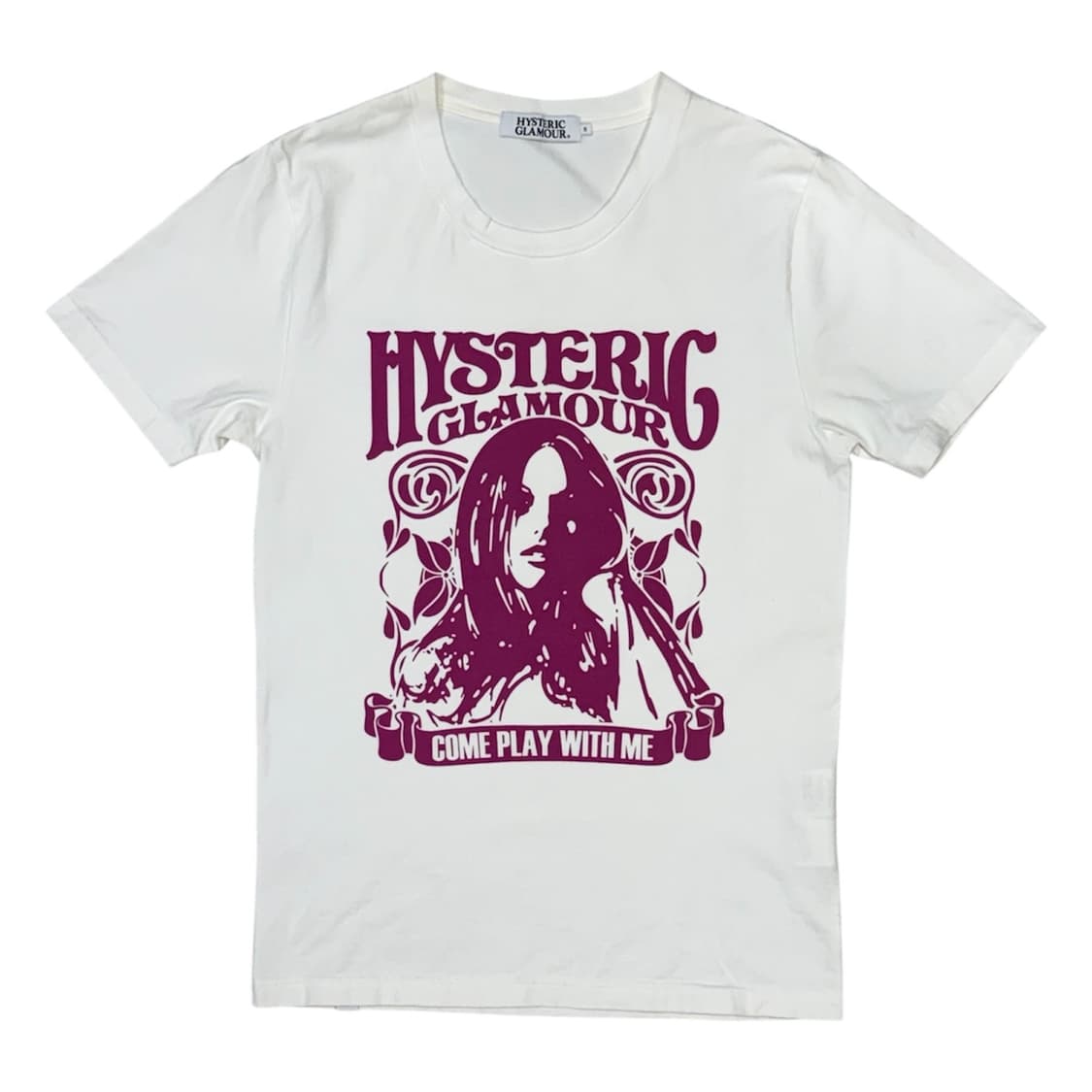 히스테릭 글래머 아카이브 나랑 같이 놀자 히스걸 반팔 티셔츠 상품이미지1