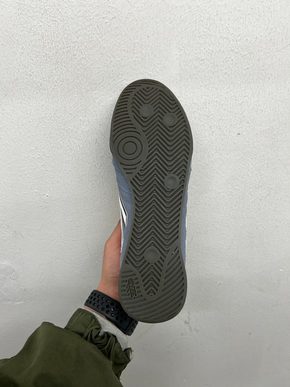 하이텍 프로 스쿼시 스웨이드 운동화 블루 245 상품이미지6