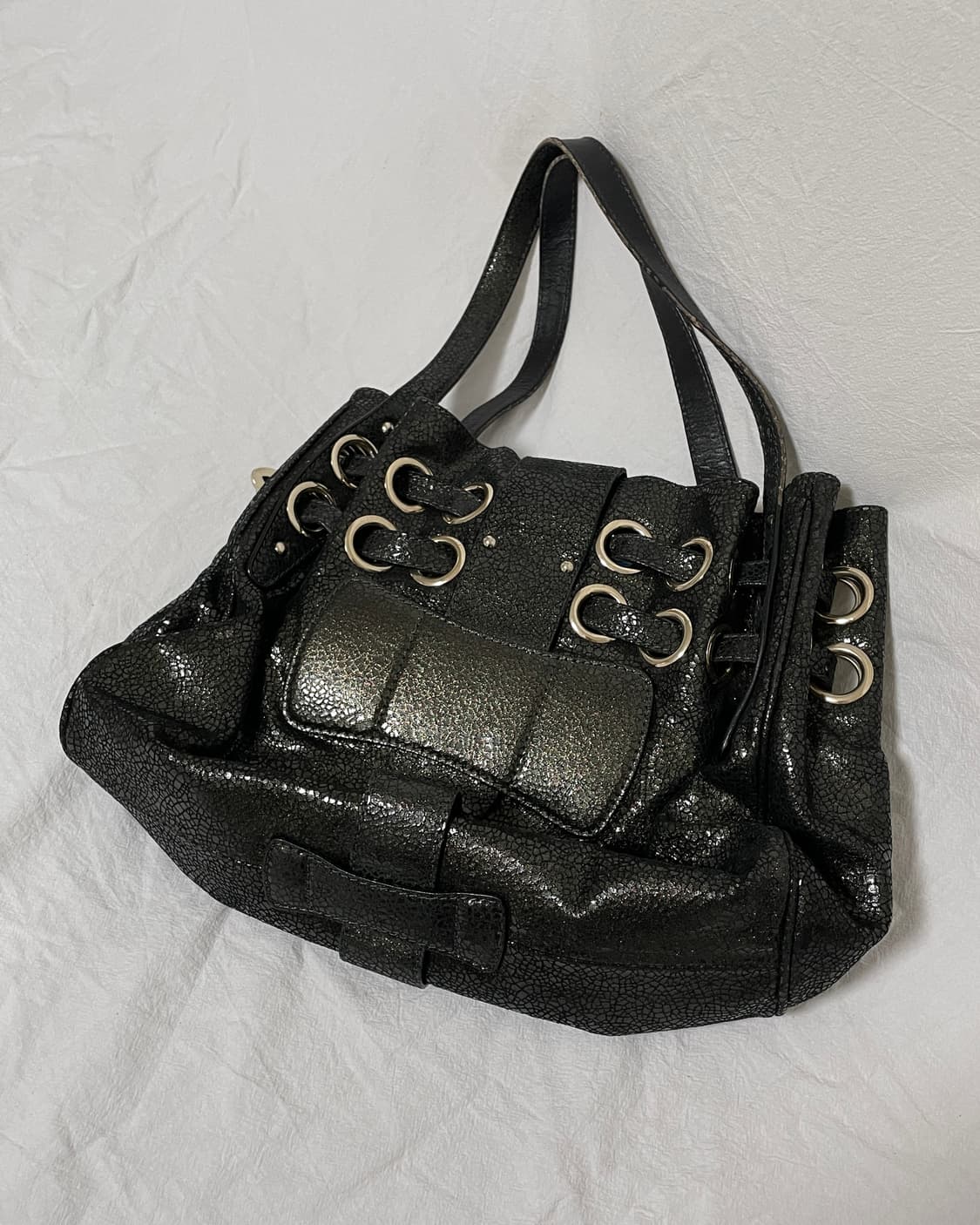 Jimmy Choo Leather 버킷 토트백 상품이미지3