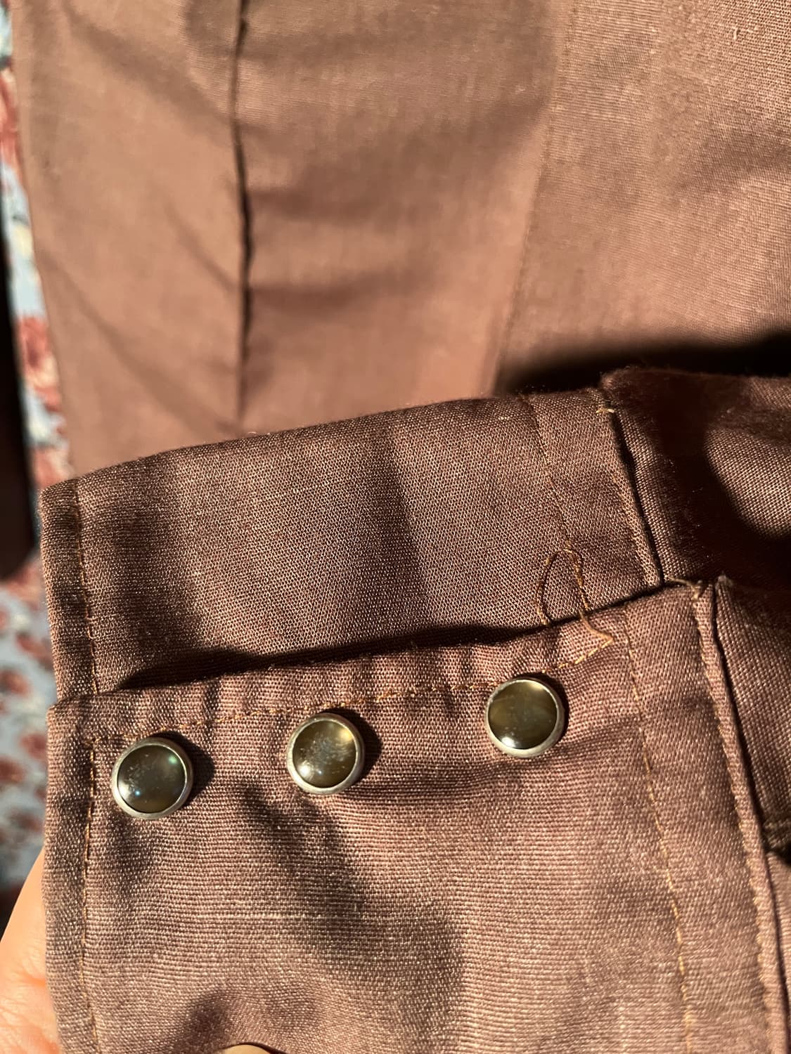 70s jcpenny 브라운 웨스턴 셔츠 상품이미지5