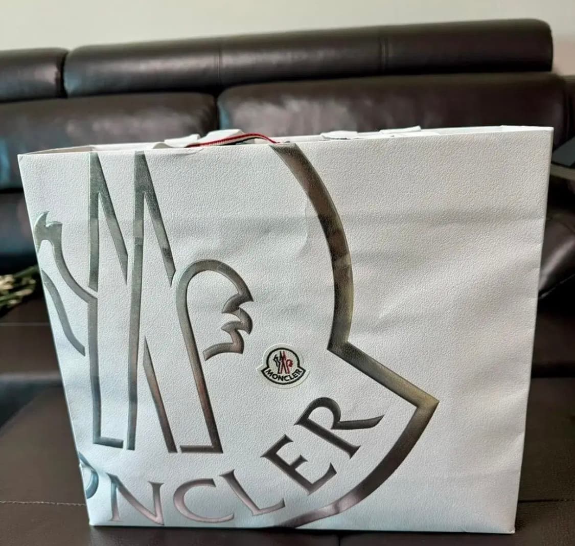 몽클레르 패딩 울 후드 네이비 블루 - 23FW 상품이미지4