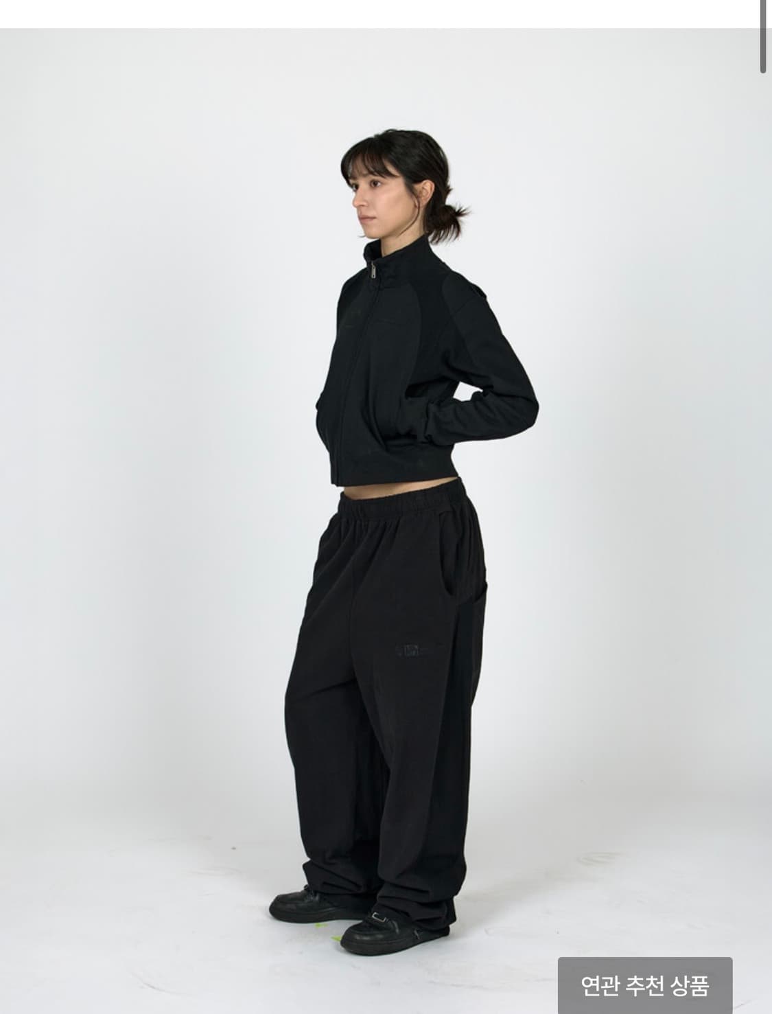 MPa CONTRAST COMFORT PANTS (BLACK) M 상품이미지1