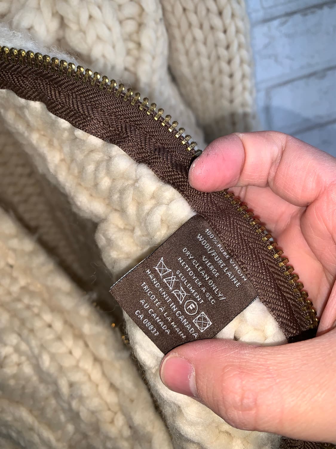 빈티지 카나타 코위찬 가디건 S  상품이미지5