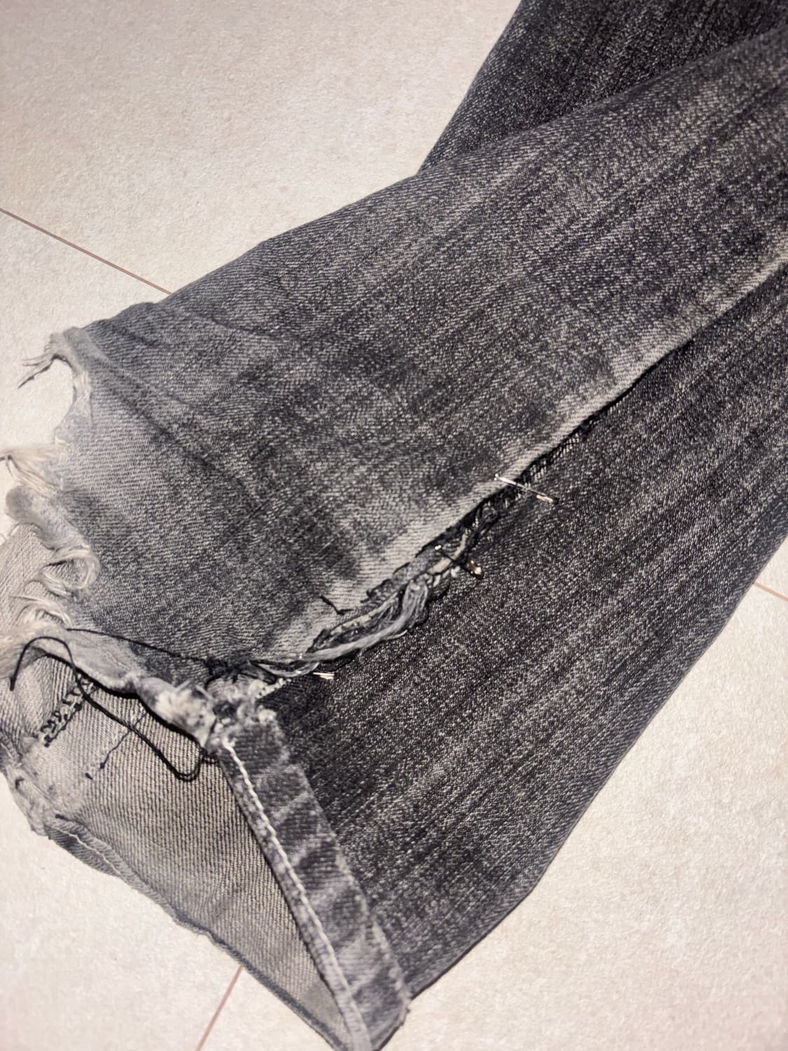 세멘틱디자인 뱀피데님 상품이미지4