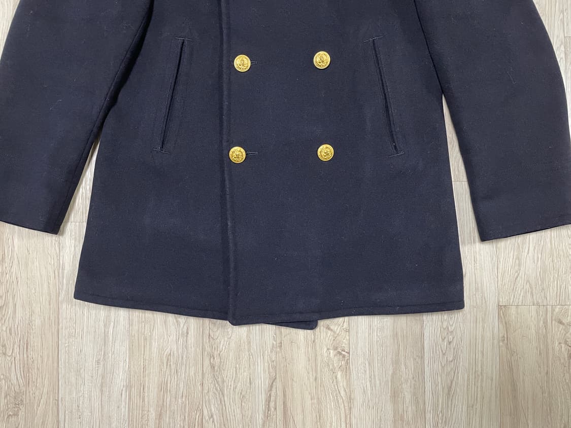 100) 60's 미군 금장 미해군 커지울 피코트(RRL&LVC&폴로) 상품이미지7