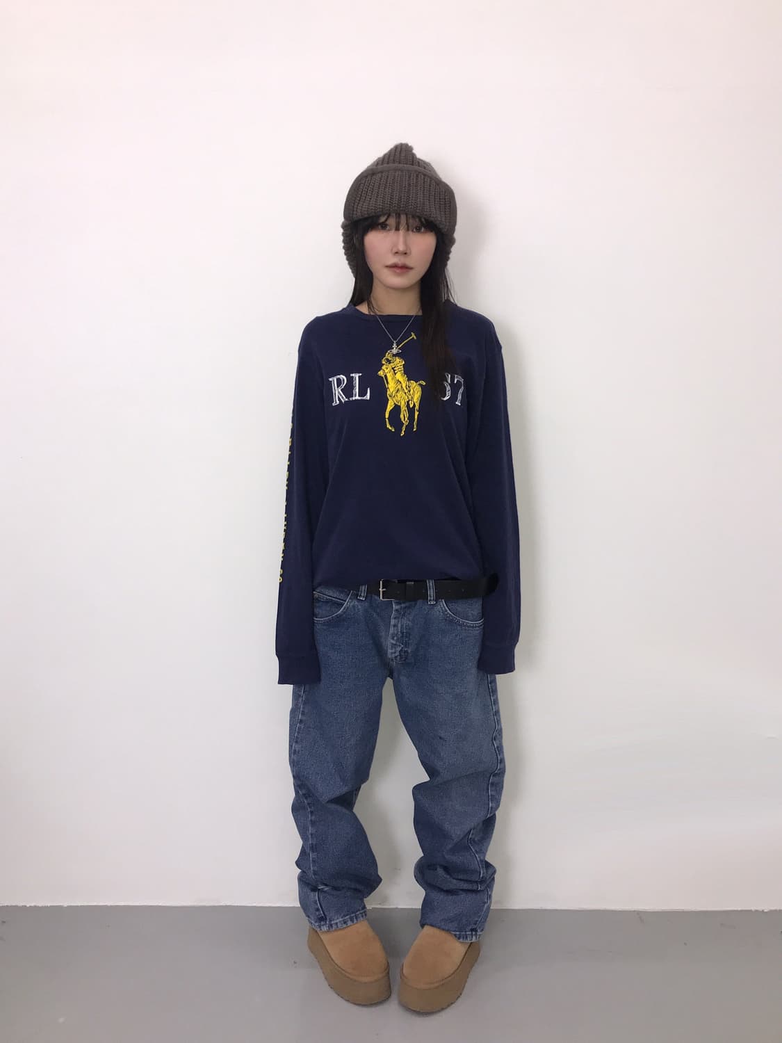 Polo RLJ67 Big Pony Long Sleeve 상품이미지1