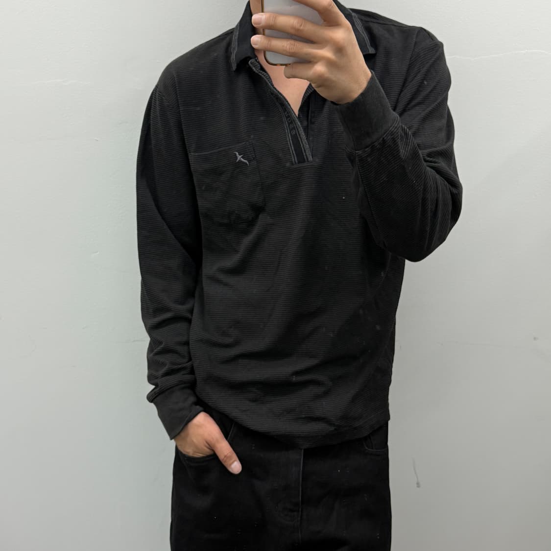  알바트로스 카라 긴팔티셔츠 상품이미지2