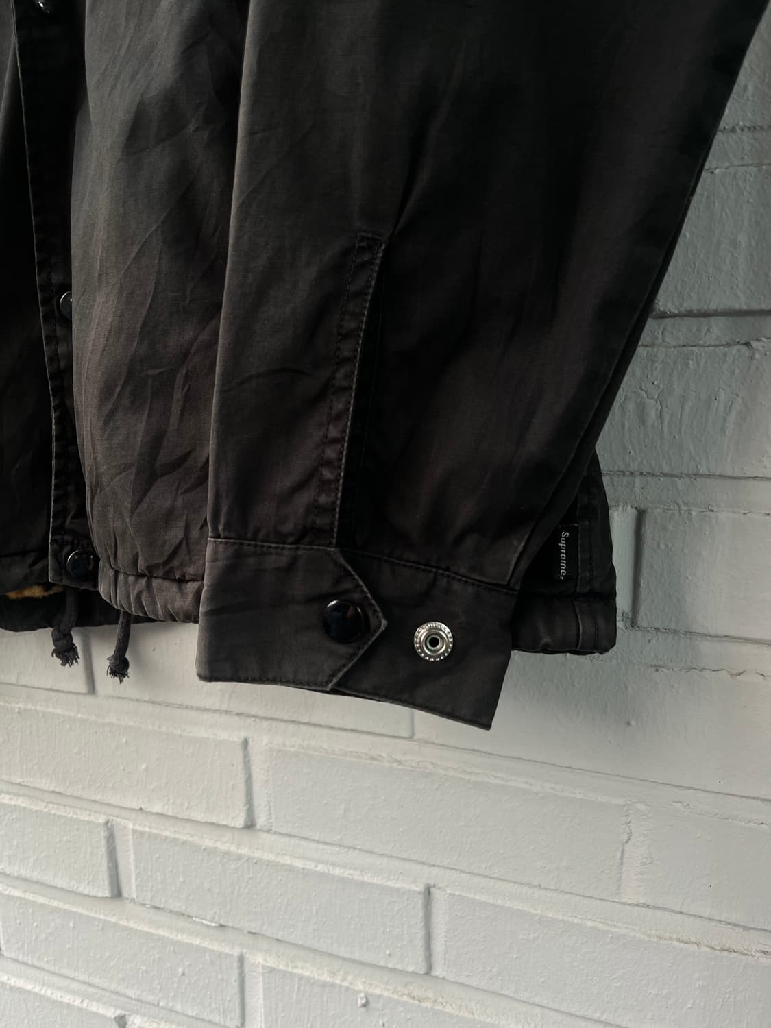 SUPREME leopard coach jacket 상품이미지5