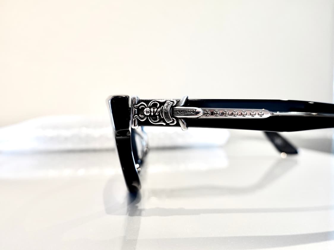 크롬하츠 바질리오네어2 블랙/실버 안경 상품이미지4
