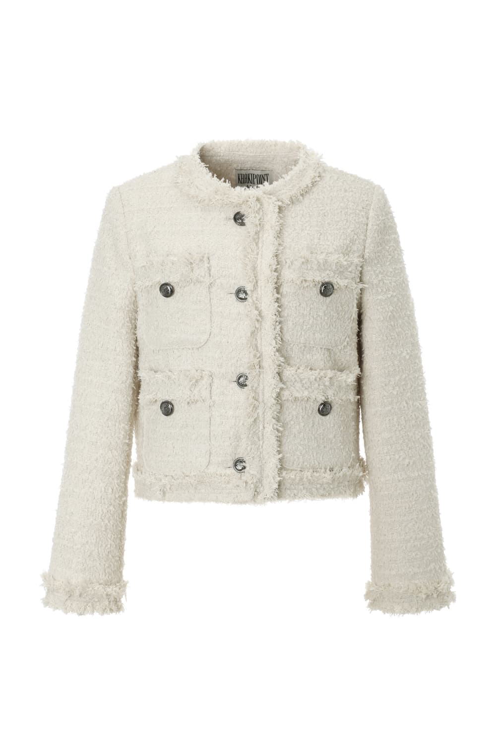 Khakipoint Antique Crop Tweed Jacket 상품이미지1