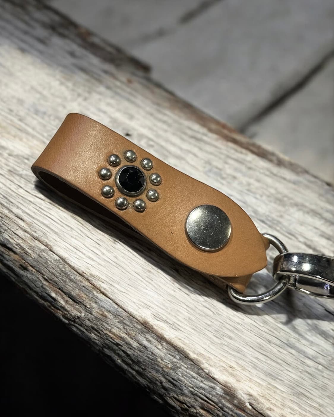 잼스톤 웨스턴 레더 키링 상품이미지2