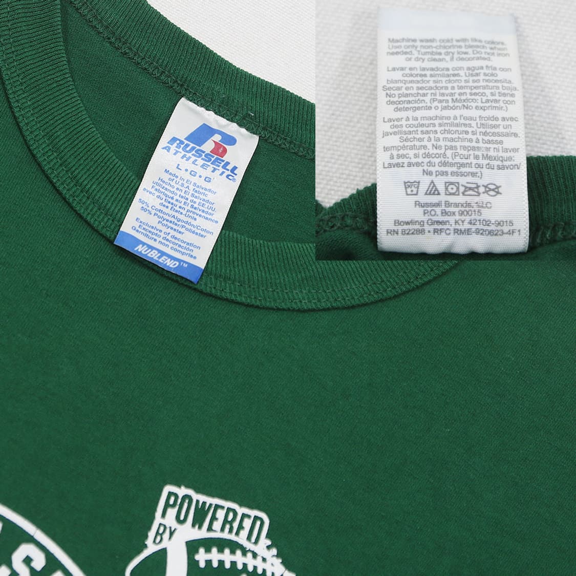 (착용컷) 러셀 애슬레틱 프린팅 반팔 티셔츠 (100) 상품이미지6