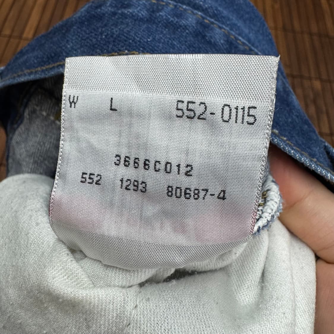 90s 리바이스 501 웨스턴 스터드 데님 made in USA (32) 상품이미지8