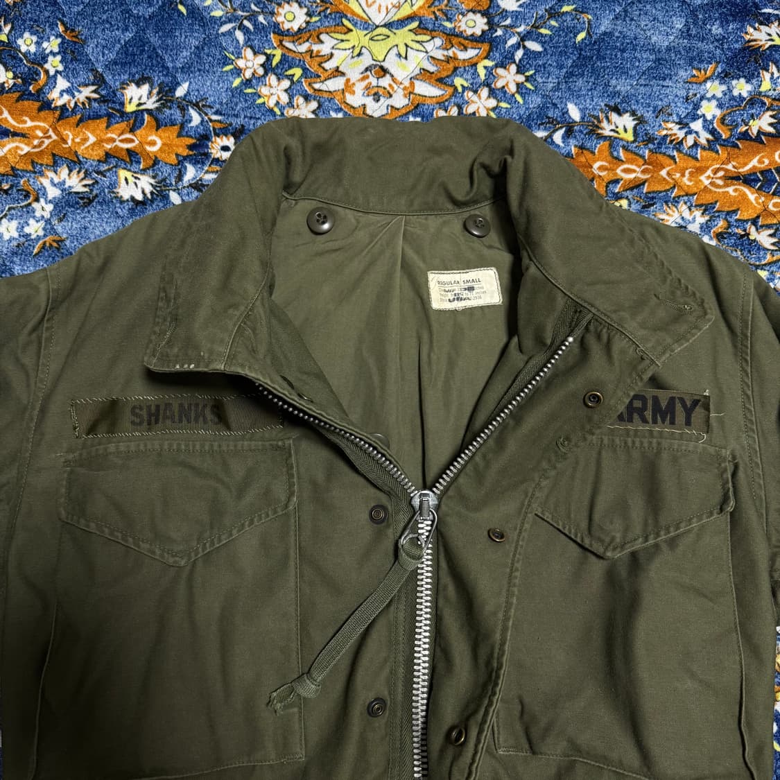 빈티지 60s 미군 오리지널 M65 필드자켓 1세대 S-R 상품이미지3
