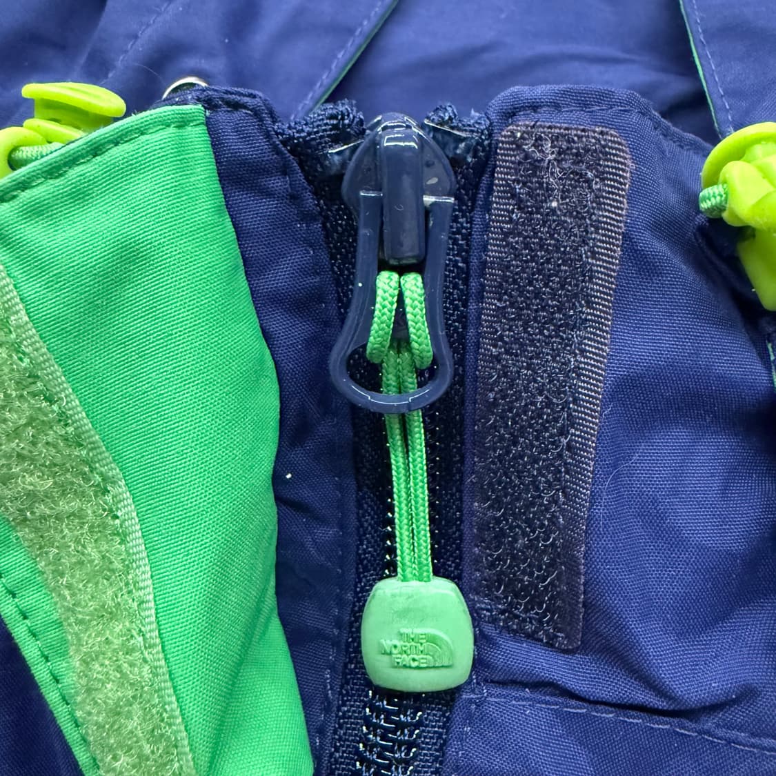 [정품/90] 노스페이스 네이비 그린 바람막이 후드 자켓 b19 상품이미지8