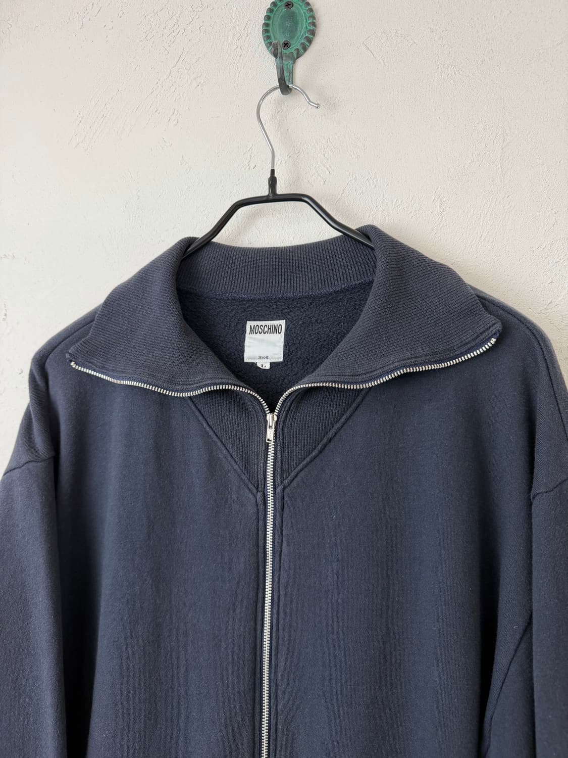 모스키노 "SAVE THIS WORLD" 코튼 집업 상품이미지3