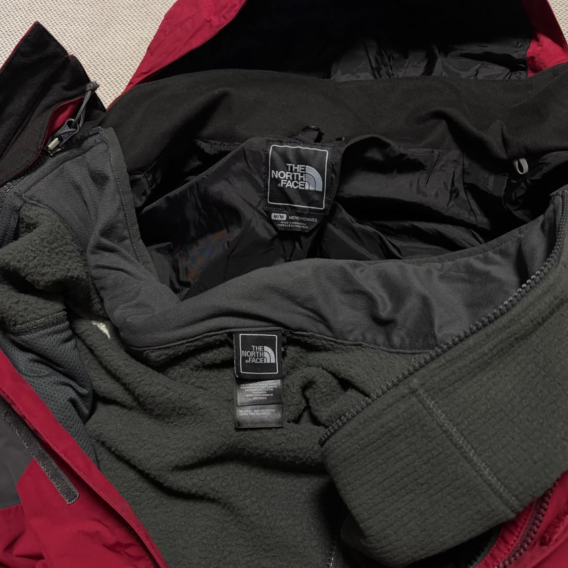 노스페이스 하이벤트 바람막이 자켓 (후리스내피) 상품이미지3