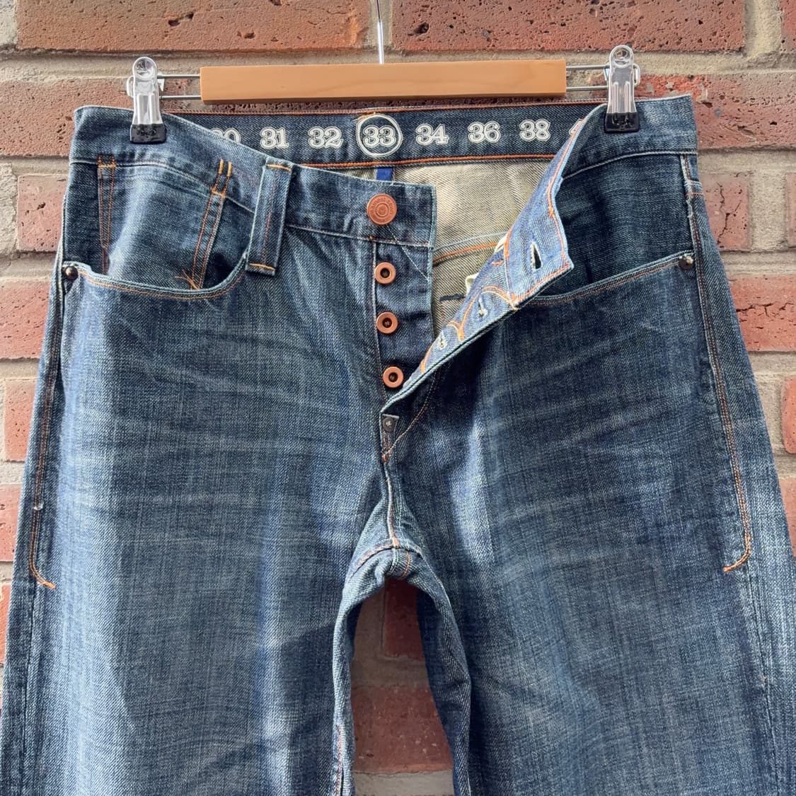 Earnest Sewn 부츠컷 데님 팬츠 상품이미지3