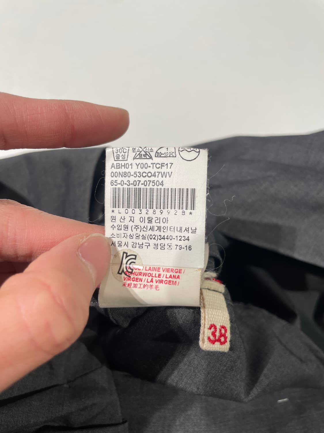 마르니 차콜 퍼프 슬리브 V넥 코튼 미디 원피스 상품이미지9