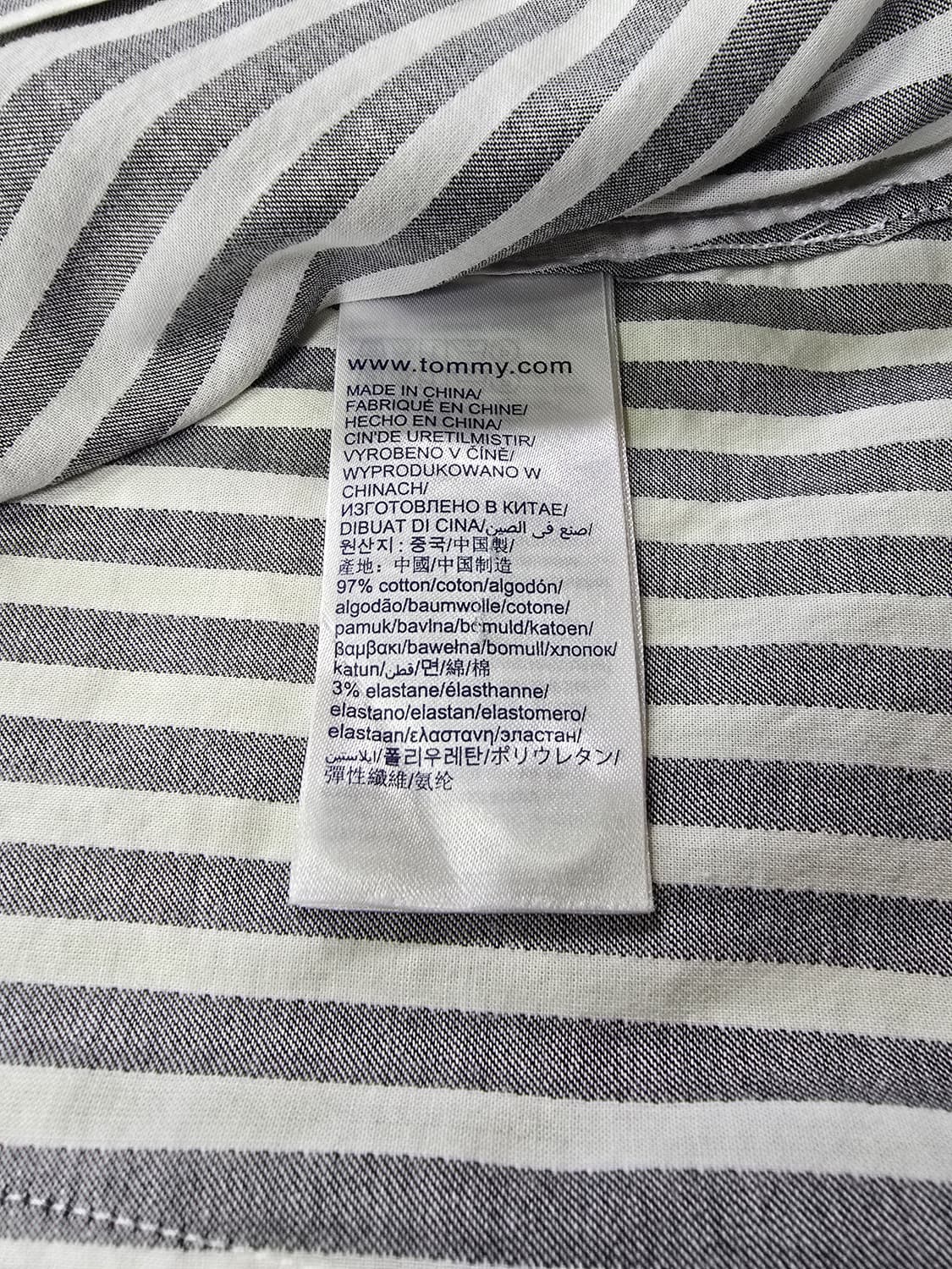 타미힐피거 스트라이프 셔츠 (1218) 상품이미지4