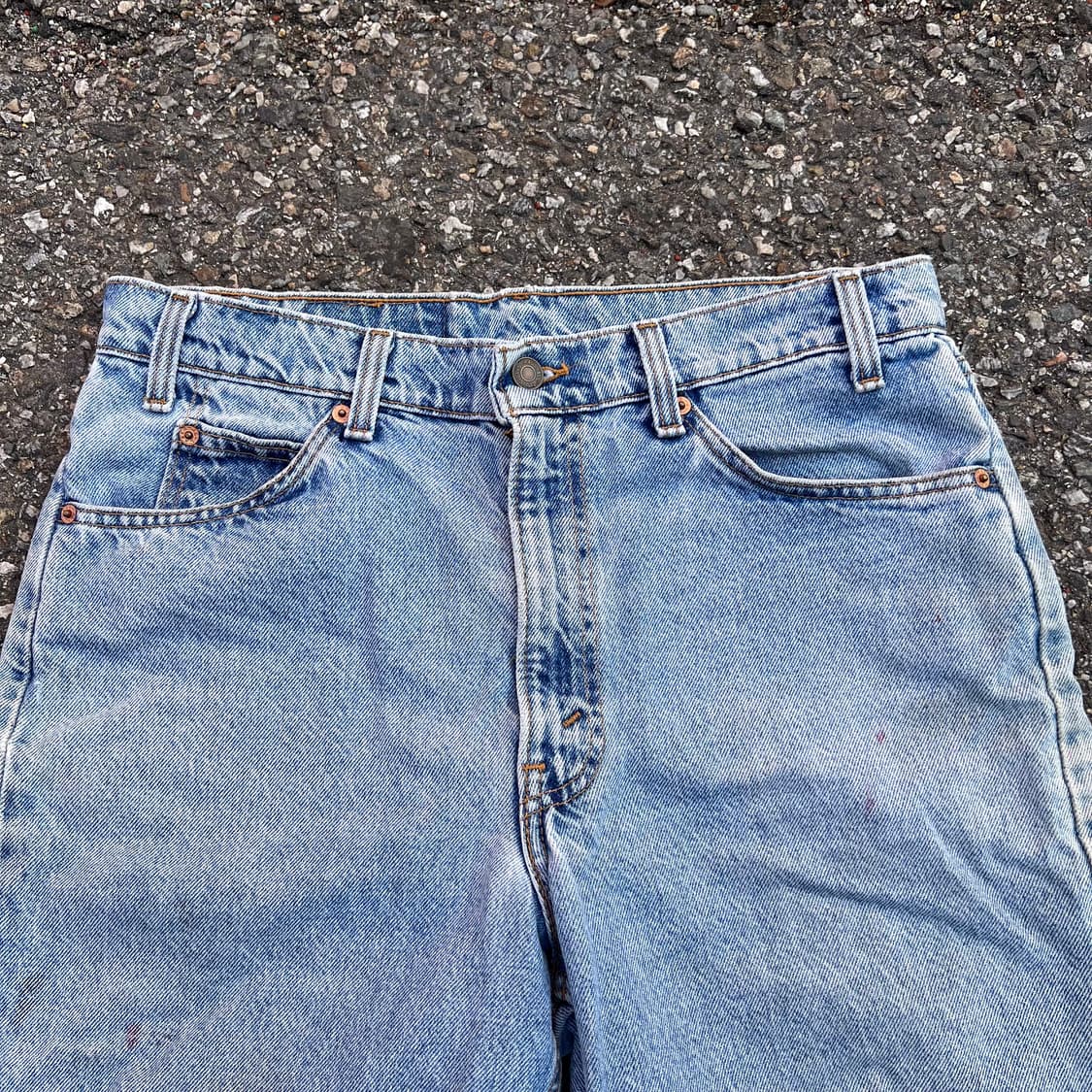 90s (33) USA Levis 550 데님 쇼츠 상품이미지2
