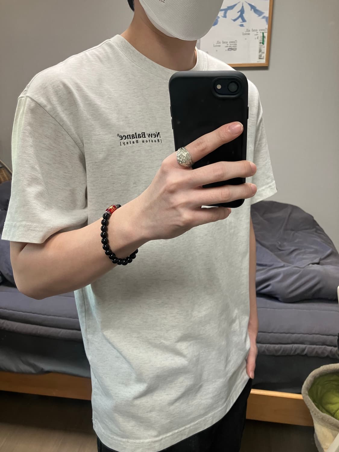 Newbalance 뉴발란스 boston daisy 반팔 100 L 상품이미지1